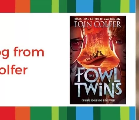 Guest blog from Eoin Colfer